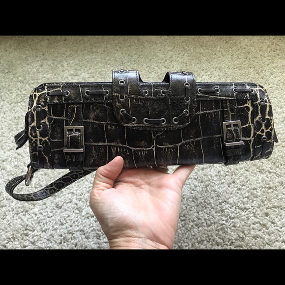Versace Alligator Clutch - Picture 12 of 12